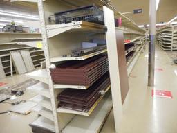 SHELVING 2-SIDED 74" TALL 20"DEEP BEIGE