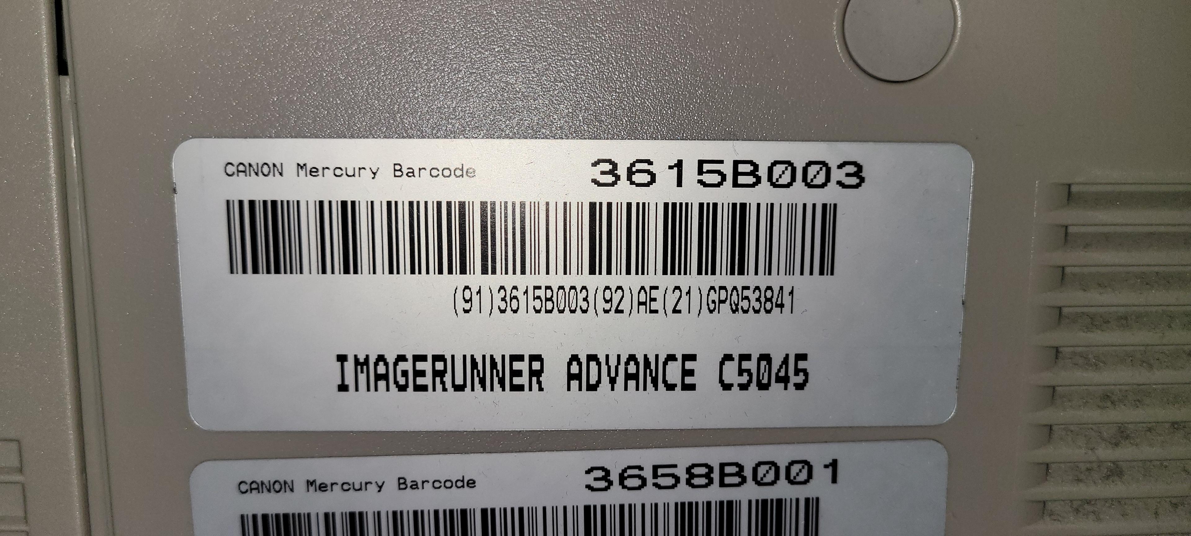 COPY MACHINE IMAGERUNNER ADVANCE C5045