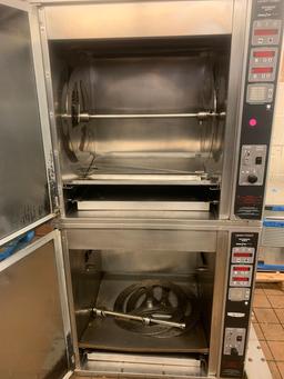 double stack Rotisserie Oven