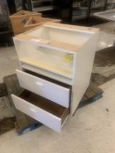 Cabinet w/2 drawers 32.5x23x24