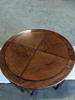 Round Wooden Table