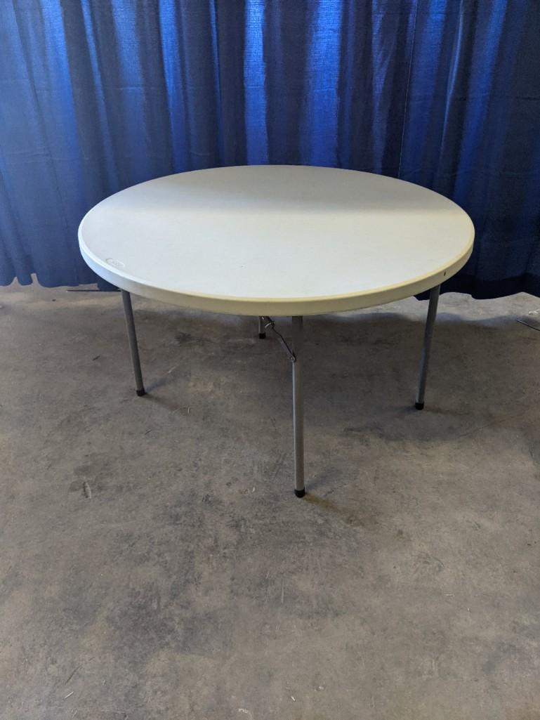 4' Round Plastic Banquet Table