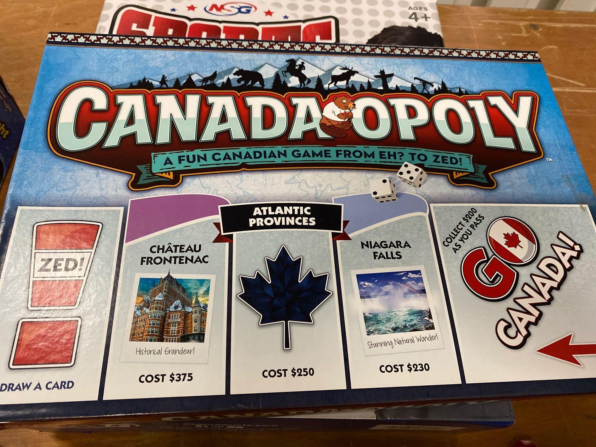 Boxing set/ canadaopoly/calendar board/ magnetic board/puzzle