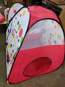 Assorted tents for kids