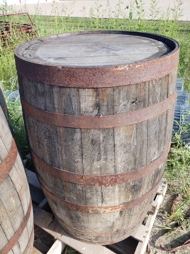 Complete Used Whisky Barrel