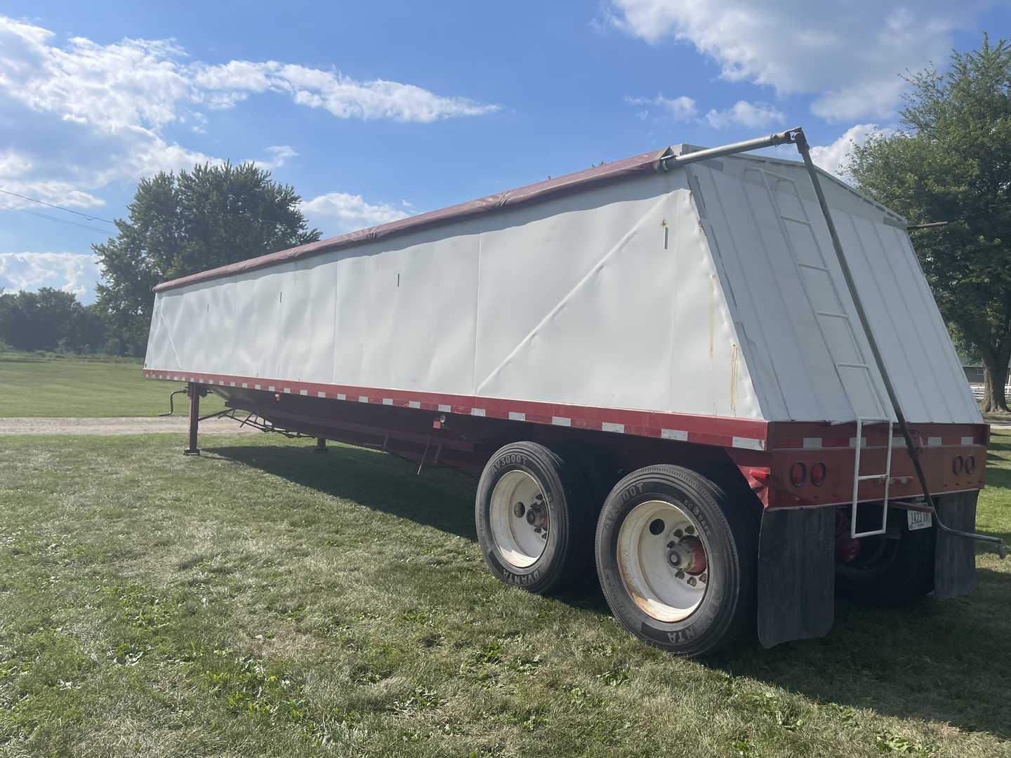 Neville Built 42' grain trailer