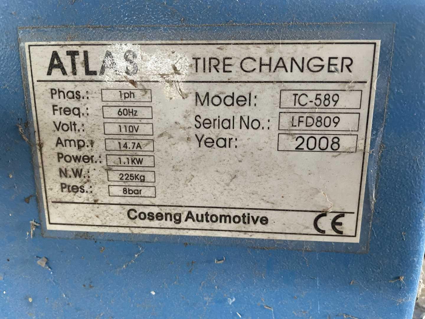 Atlas Tire Changing Machine