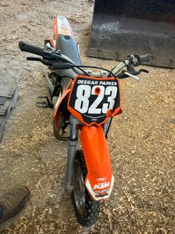 KTM 50 dirt bike