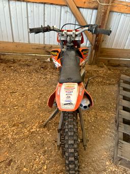 KTM 50 dirt bike
