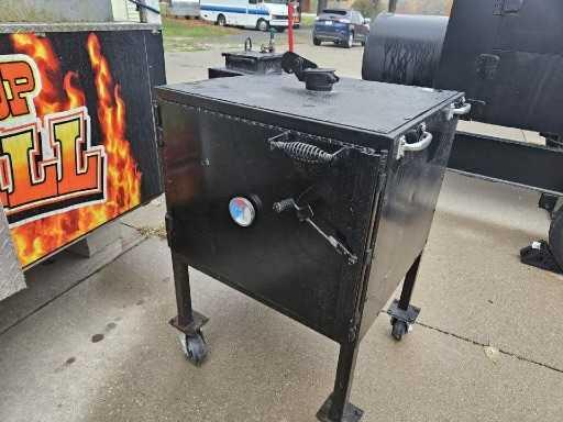 Custom Smoker on Wheels