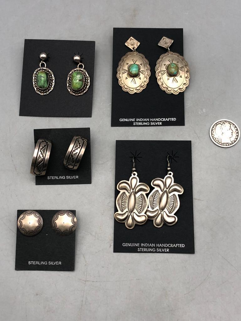 Five Pairs of Wonderful Earrings