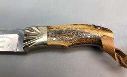 Handmade Swearingen Knife with Sheath
