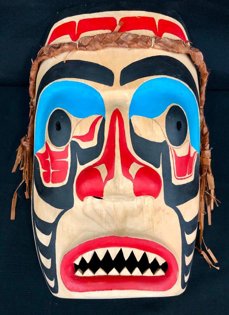 North West Coast, Handmade Mask - Haida