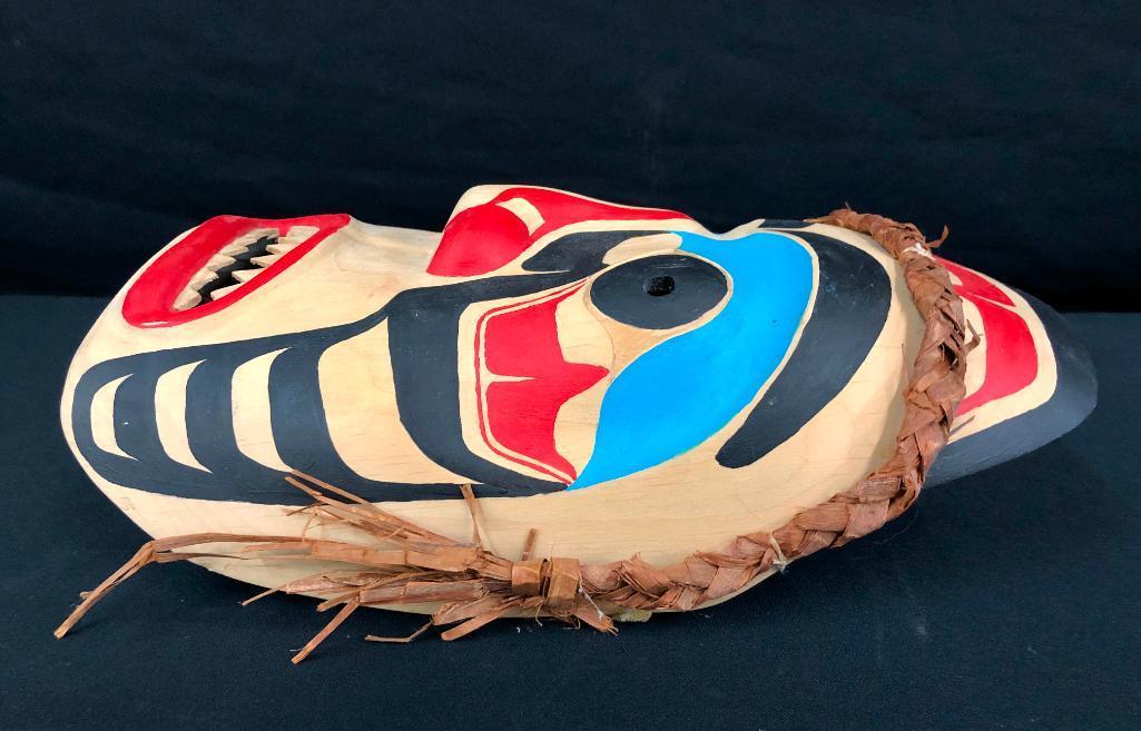 North West Coast, Handmade Mask - Haida