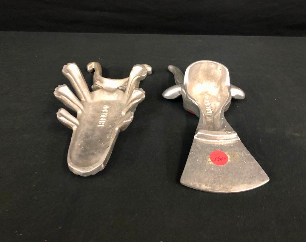 Two Vintage Ricardo Boot Jacks