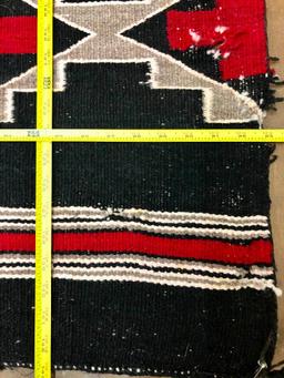 Huge 8X12 Vintage Navajo Rug