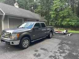 2012 Ford F150 EcoBoost & 1979 Fruehauf Car Trailer Combo