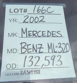 2002 Mercedes Benz ML-320