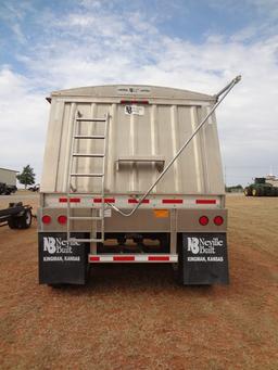 2009 Neville Built 40' Alum Grain Trailer