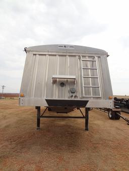 2009 Neville Built 40' Alum Grain Trailer