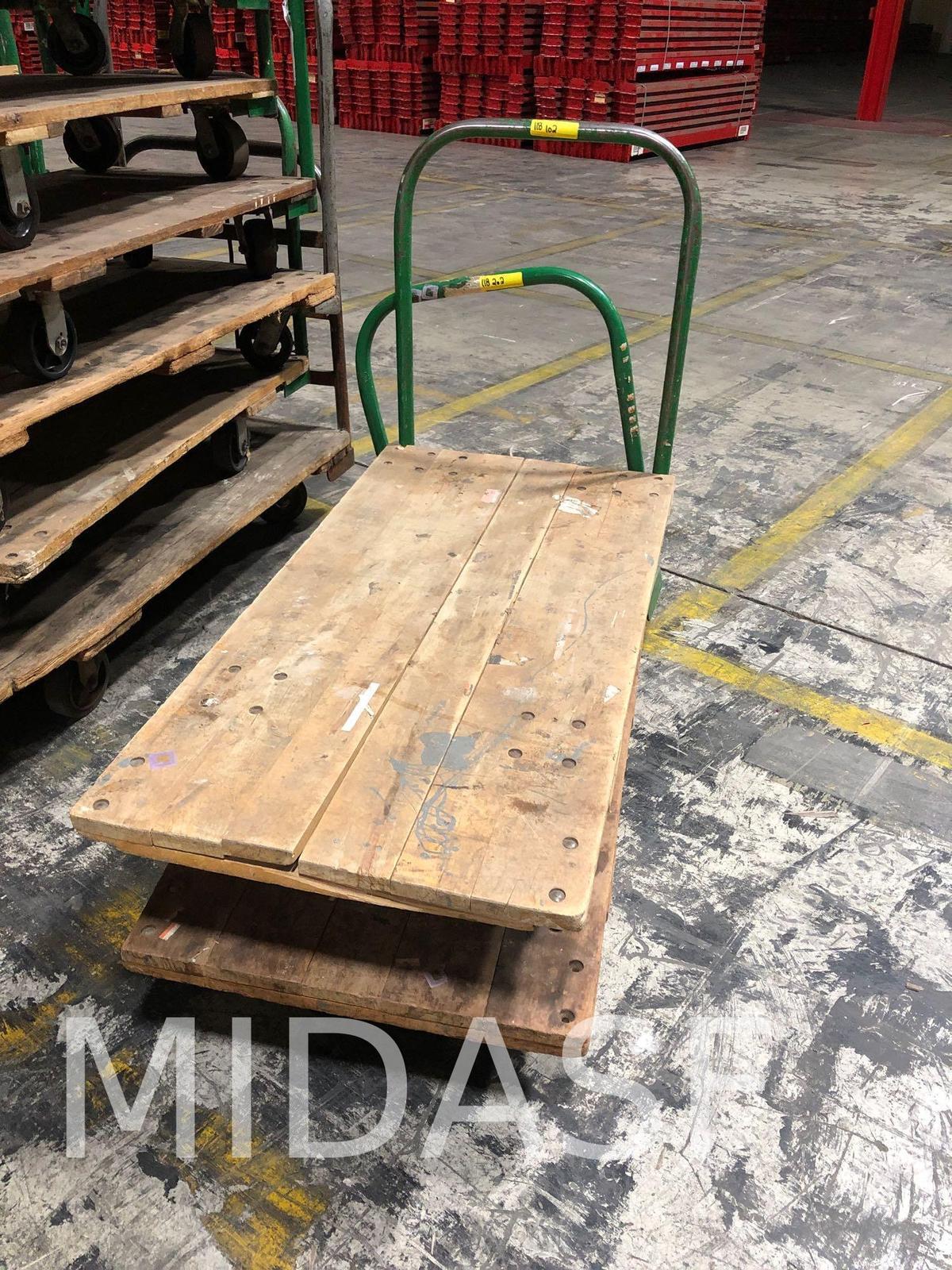 Material Handling Flat Bottom Cart