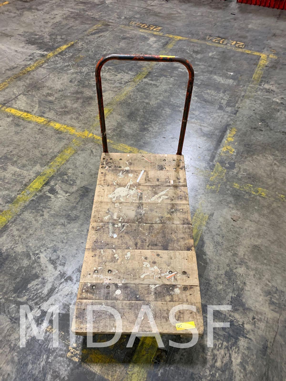 Material Handling Flat Bottom Cart