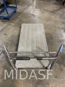 Material Handling Heavy Duty Nesting Flat Bottom Cart