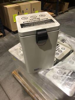 Used Non-Biohazard McKesson Brand Entrust Trash Can with Plastic Liner - 81-35266