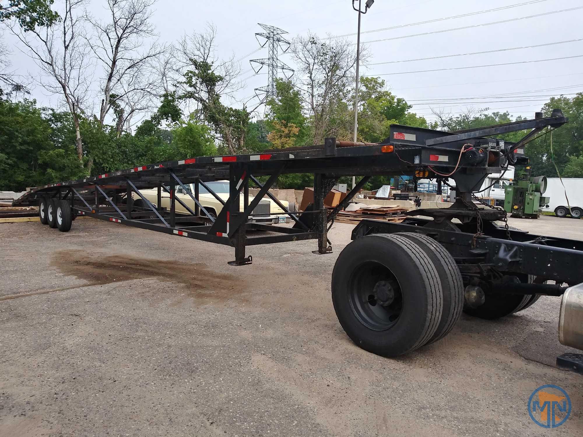 2006 Equipment Pro. Inc. 5th Wheel Triple Axle Wedge Trailer