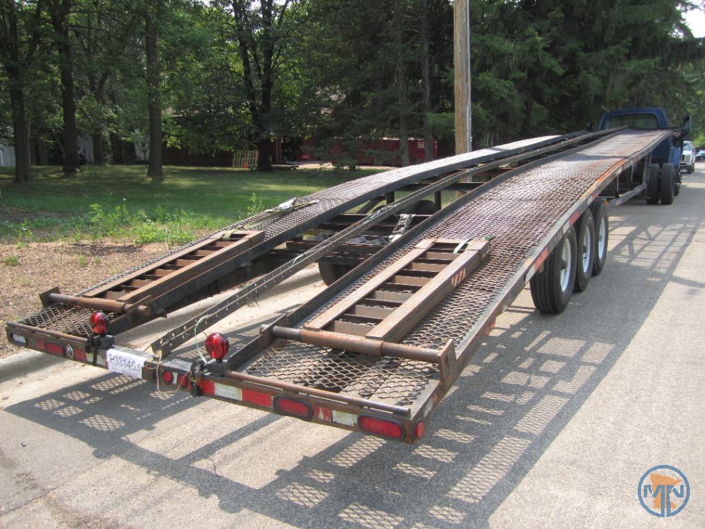 2006 Equipment Pro. Inc. 5th Wheel Triple Axle Wedge Trailer