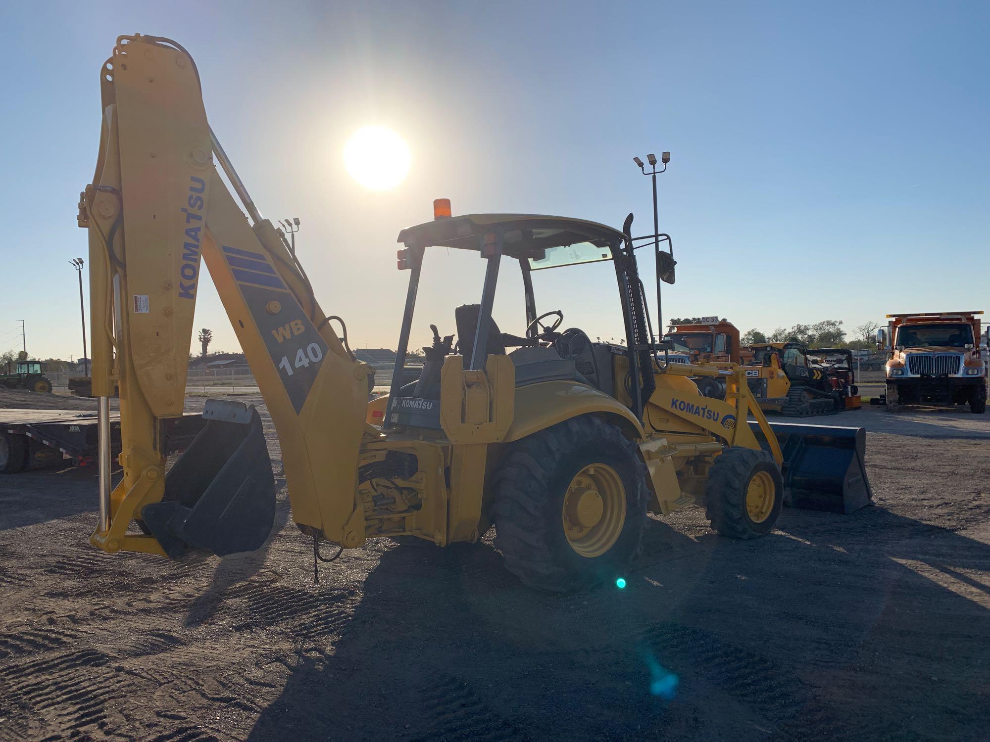 2005 Komatsu WB140-2N Loader Backhoe