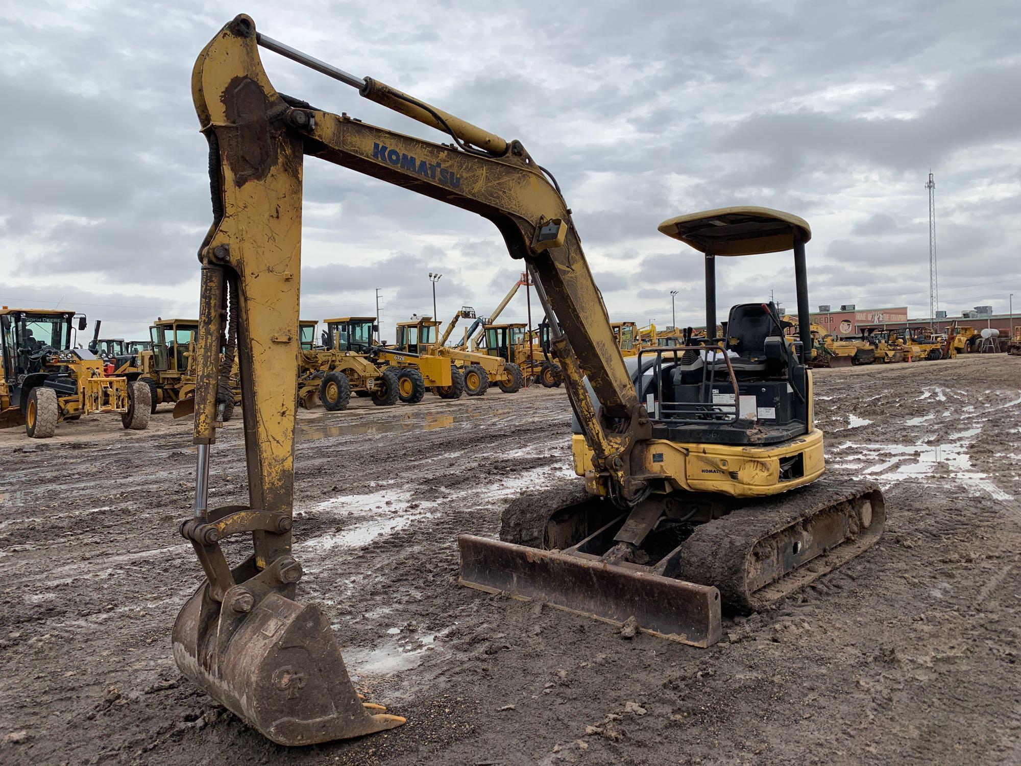 2007 Komatsu PC50MR-2 Mini Excavator