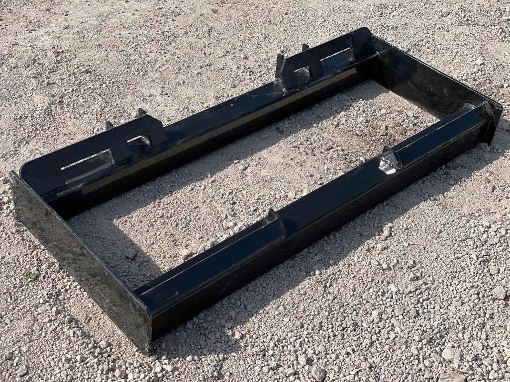 Mower King Skid Steer Mounting Plate