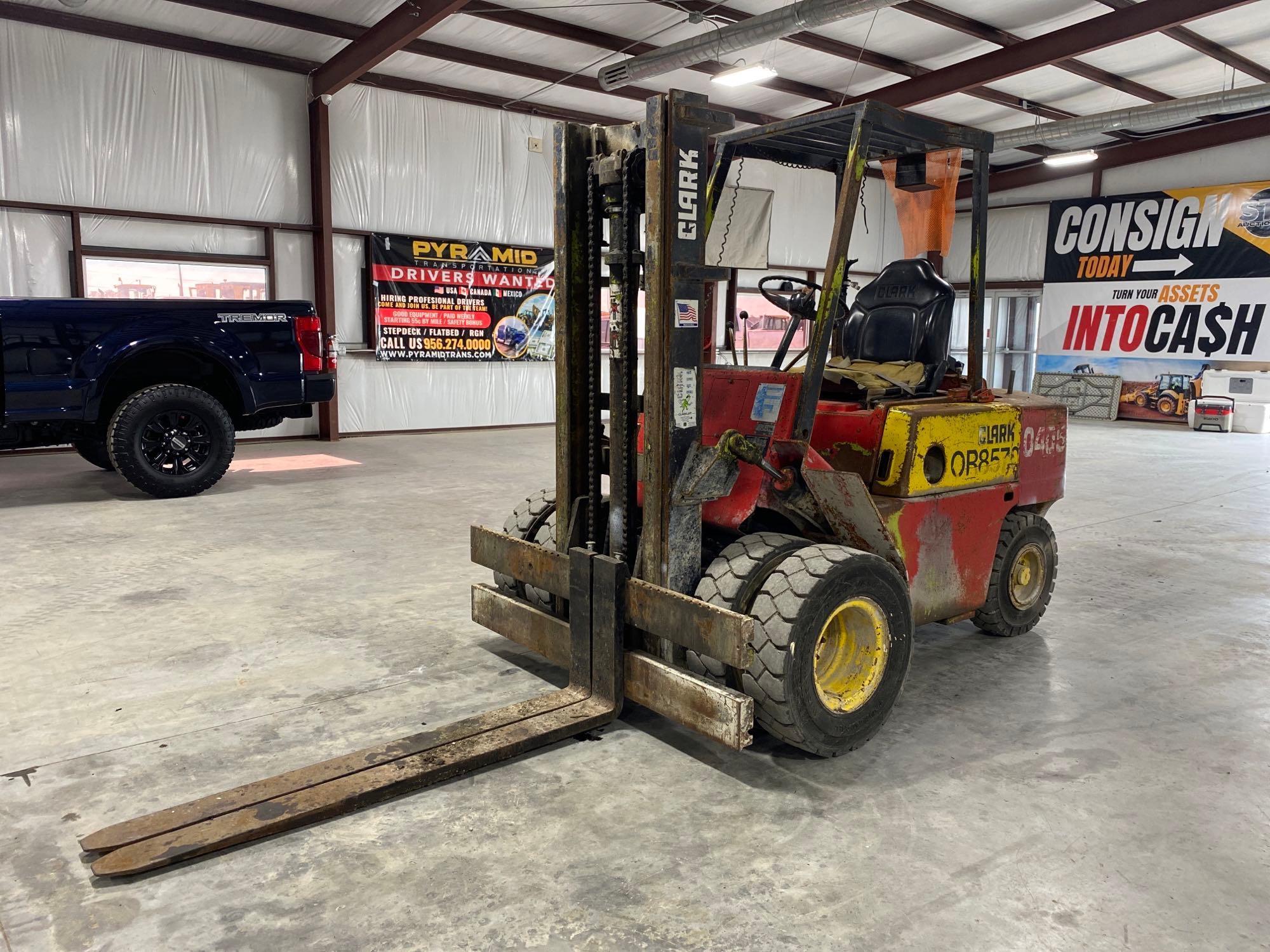 1985 Clark C500YS60D Forklift