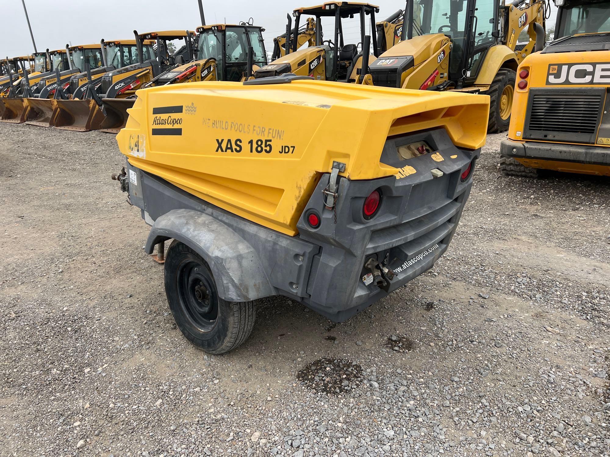 2009 Atlas Copco XAS 185 Air Compressor