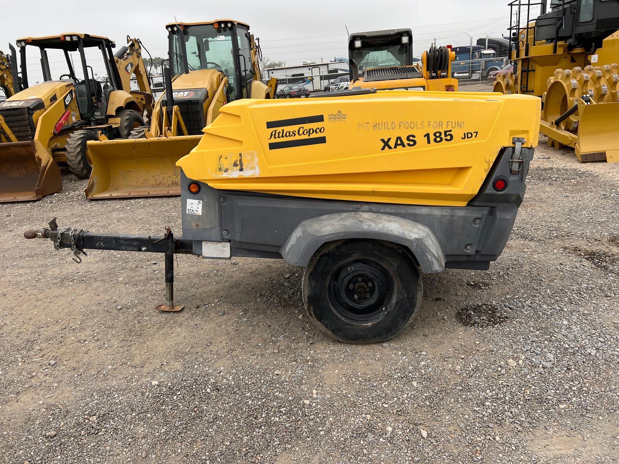 2009 Atlas Copco XAS 185 Air Compressor