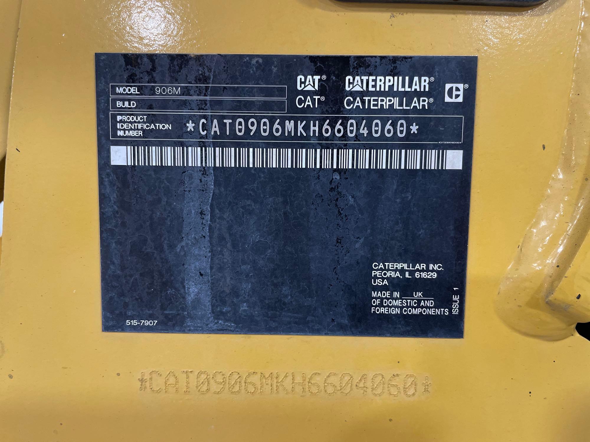 2019 Caterpillar 906M Compact Wheel Loader