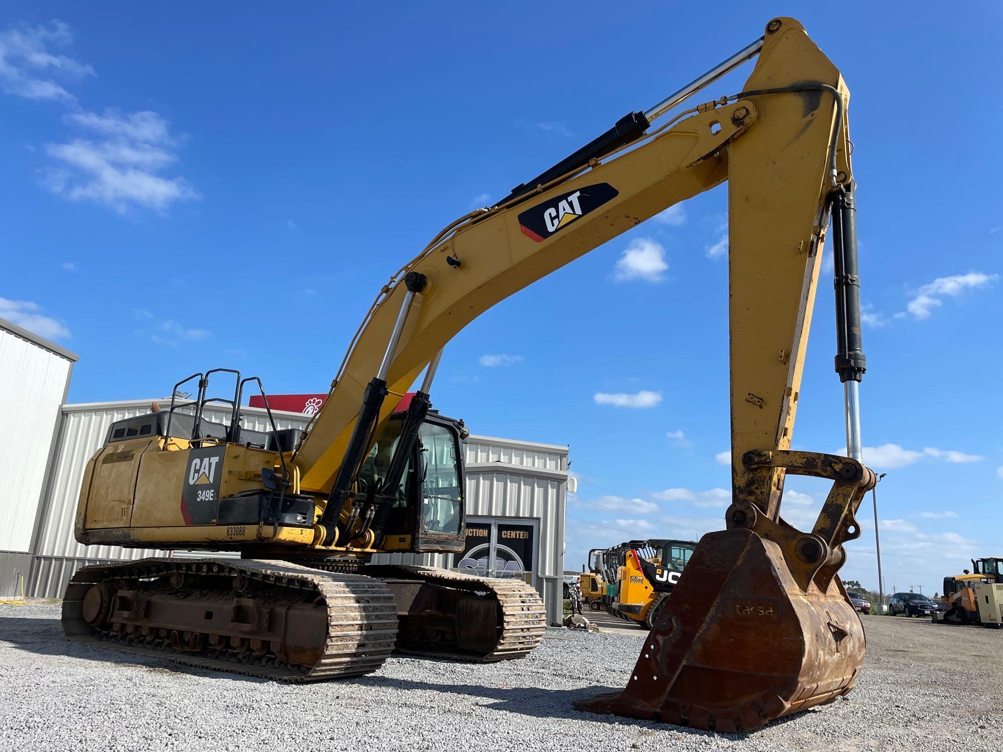 2011 Caterpillar 349EL Hydraulic Excavator