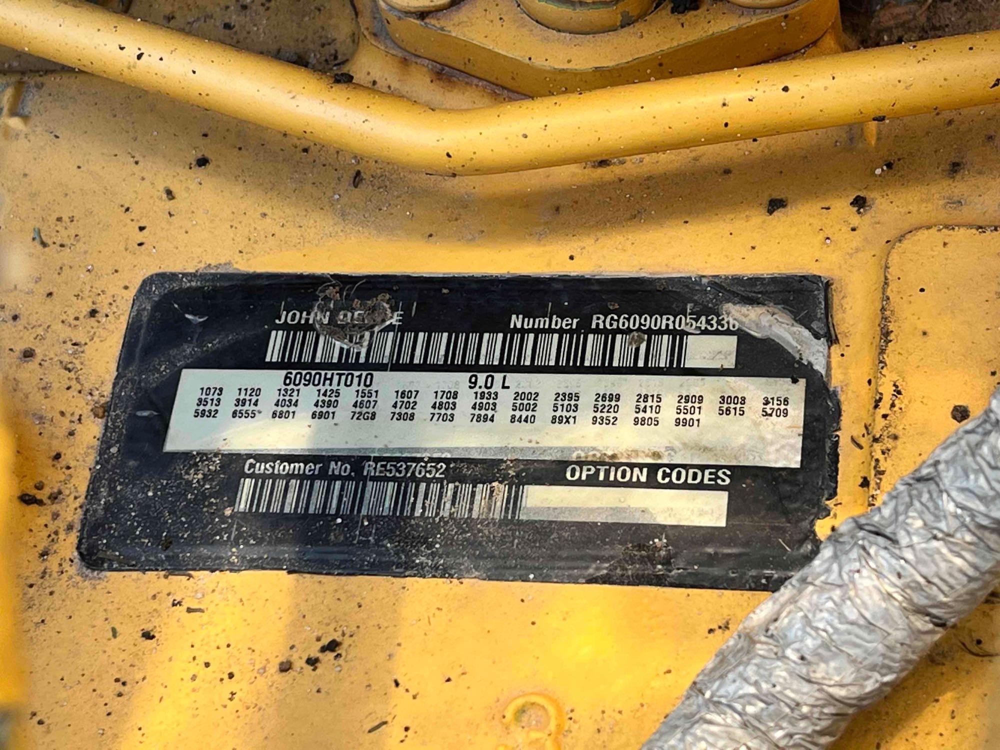 2014 John Deere 350G LC Hydraulic Excavator