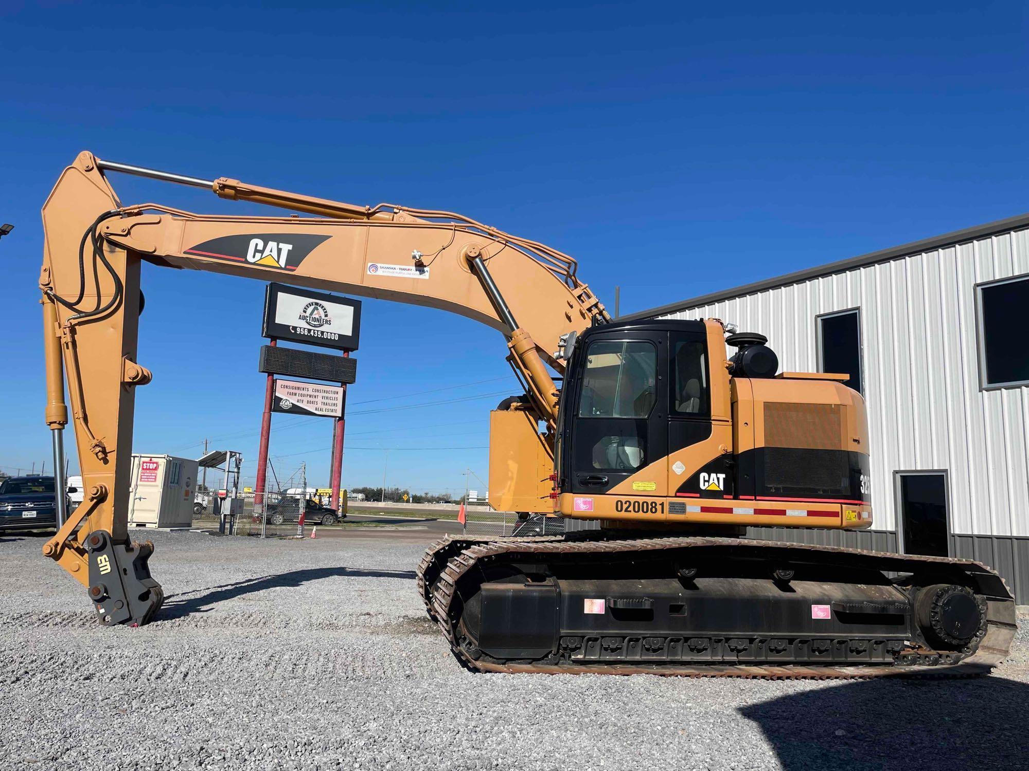 2007 Caterpillar 325C LCR Hydraulic Excavator