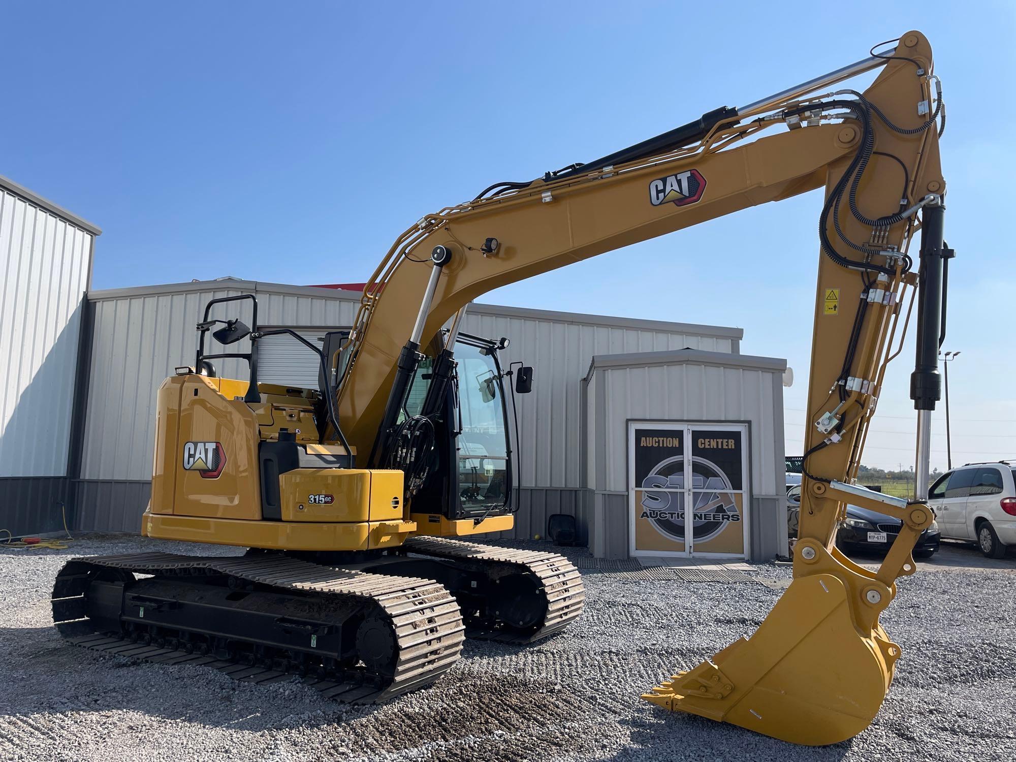 NEW/UNUSED 2021 Caterpillar 315GC Hydraulic Excavator