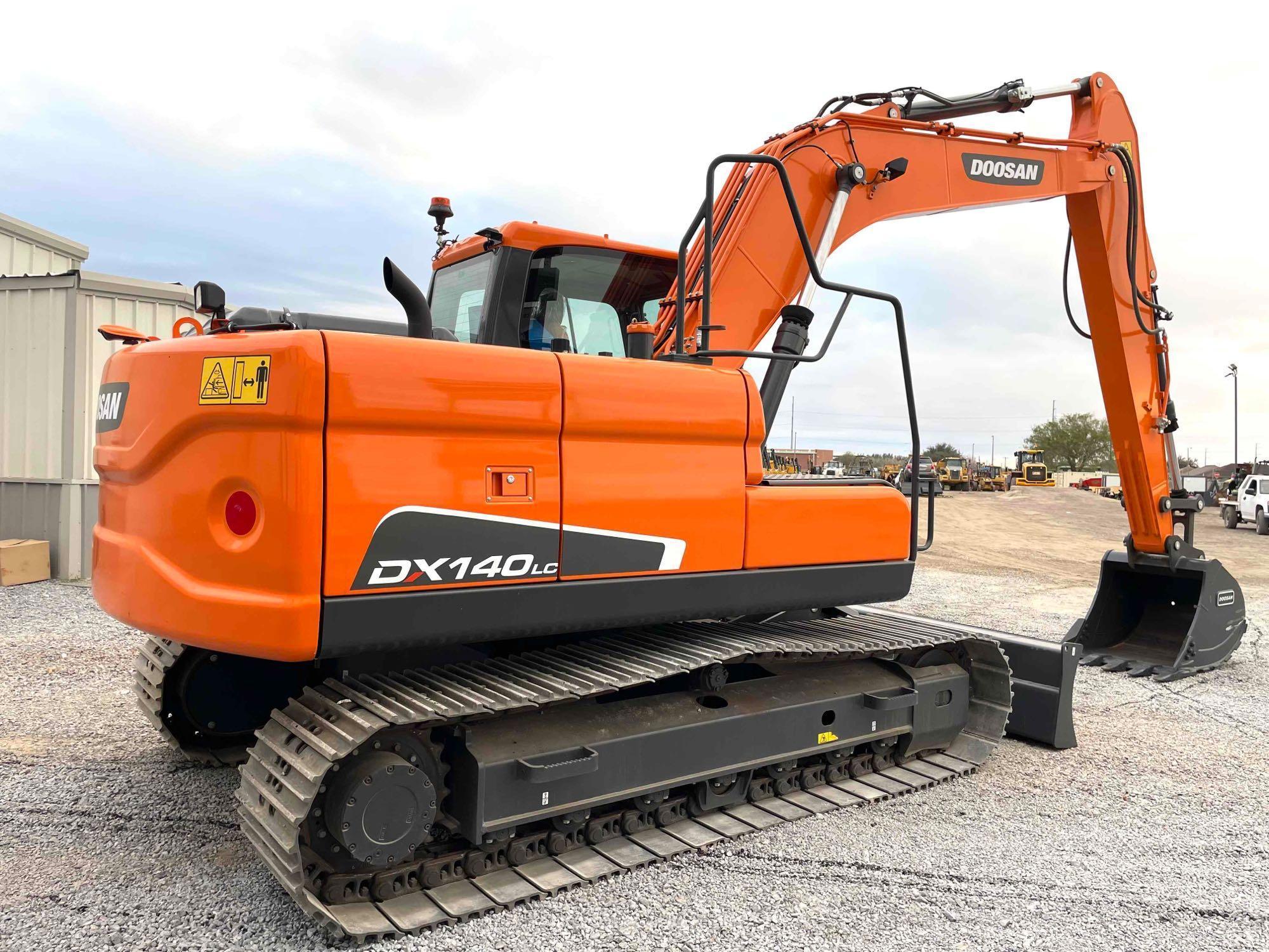 NEW/UNUSED 2022 Doosan DX140LC Hydraulic Excavator