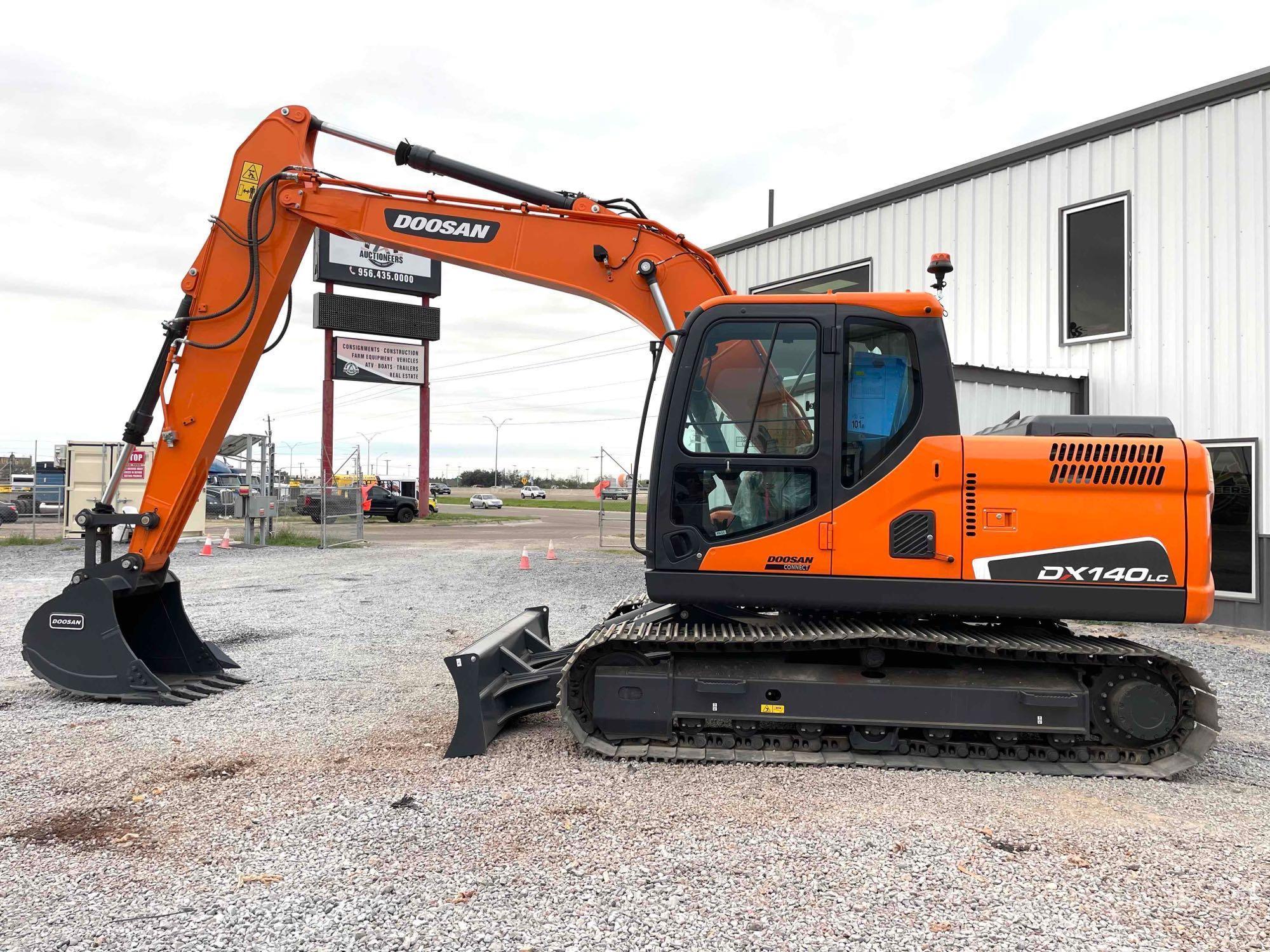 NEW/UNUSED 2022 Doosan DX140LC Hydraulic Excavator