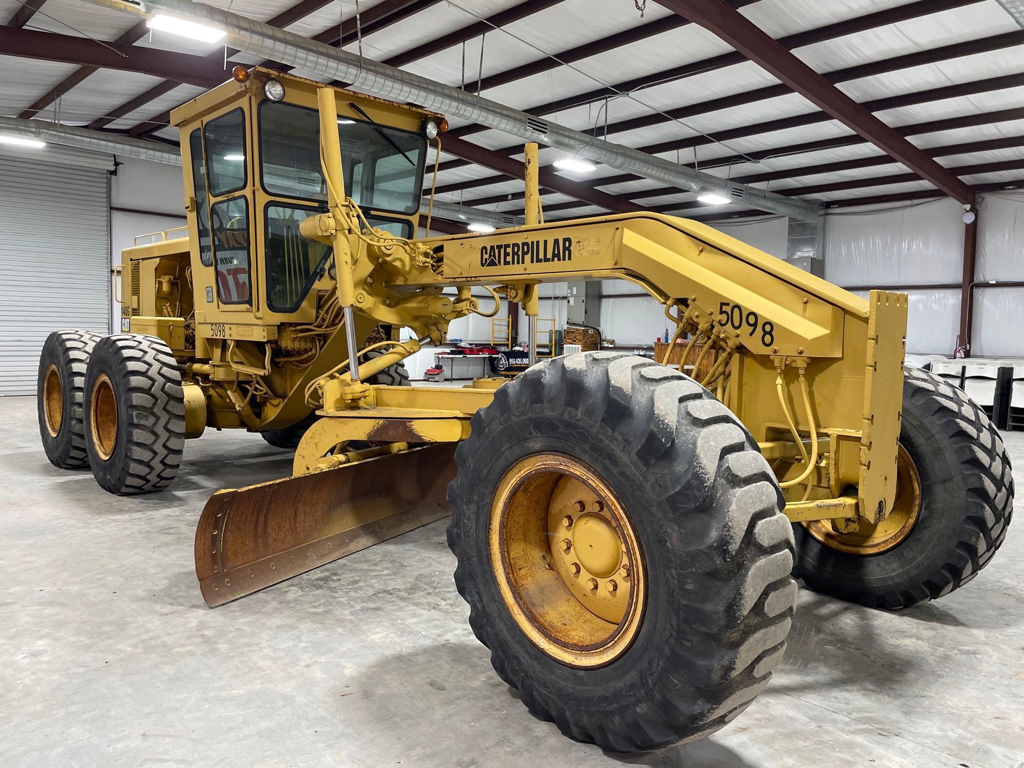 1987 Caterpillar 140G Motor Grader