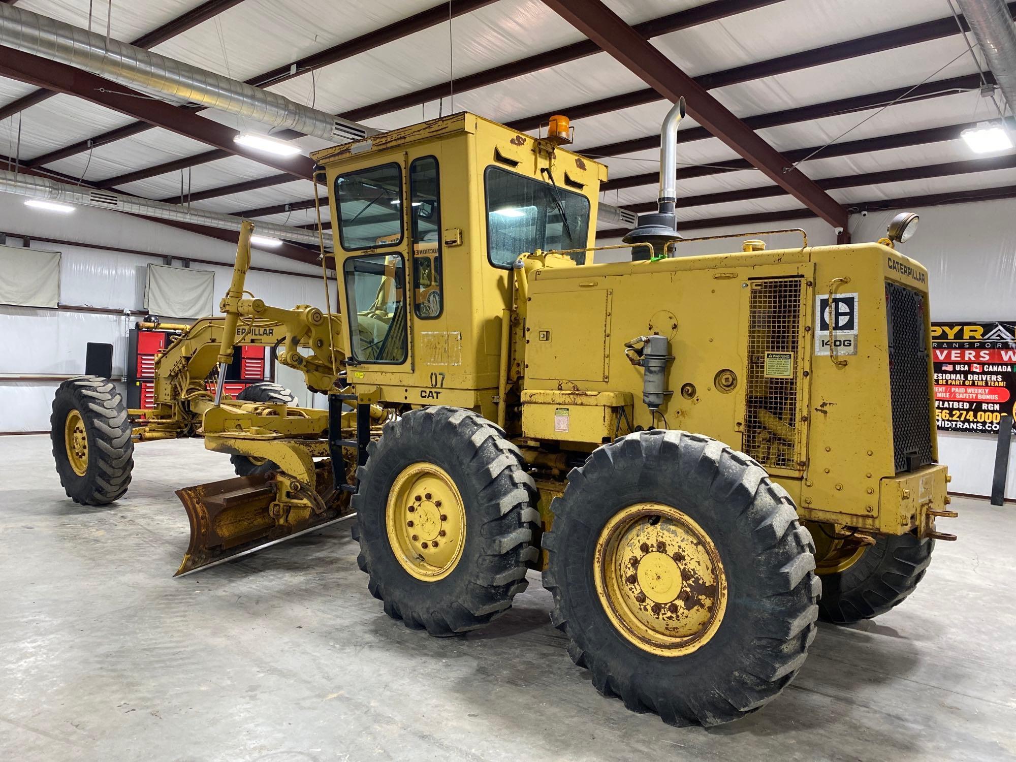 1985 Caterpillar 140G Motor Grader