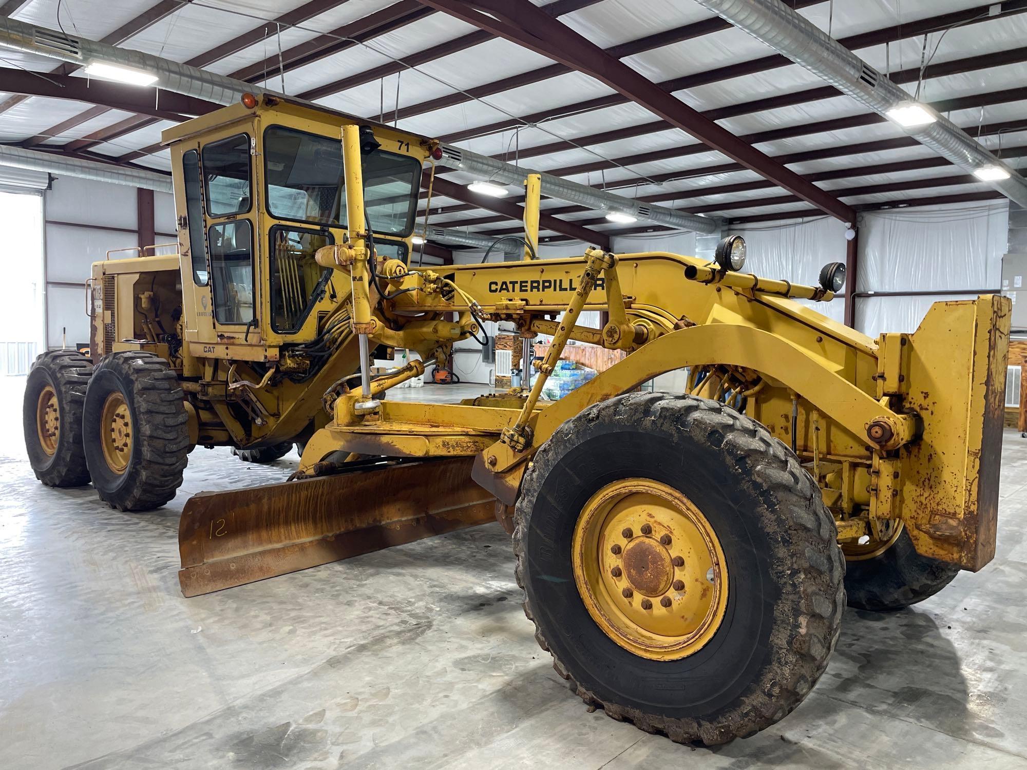 1985 Caterpillar 12G Motor Grader