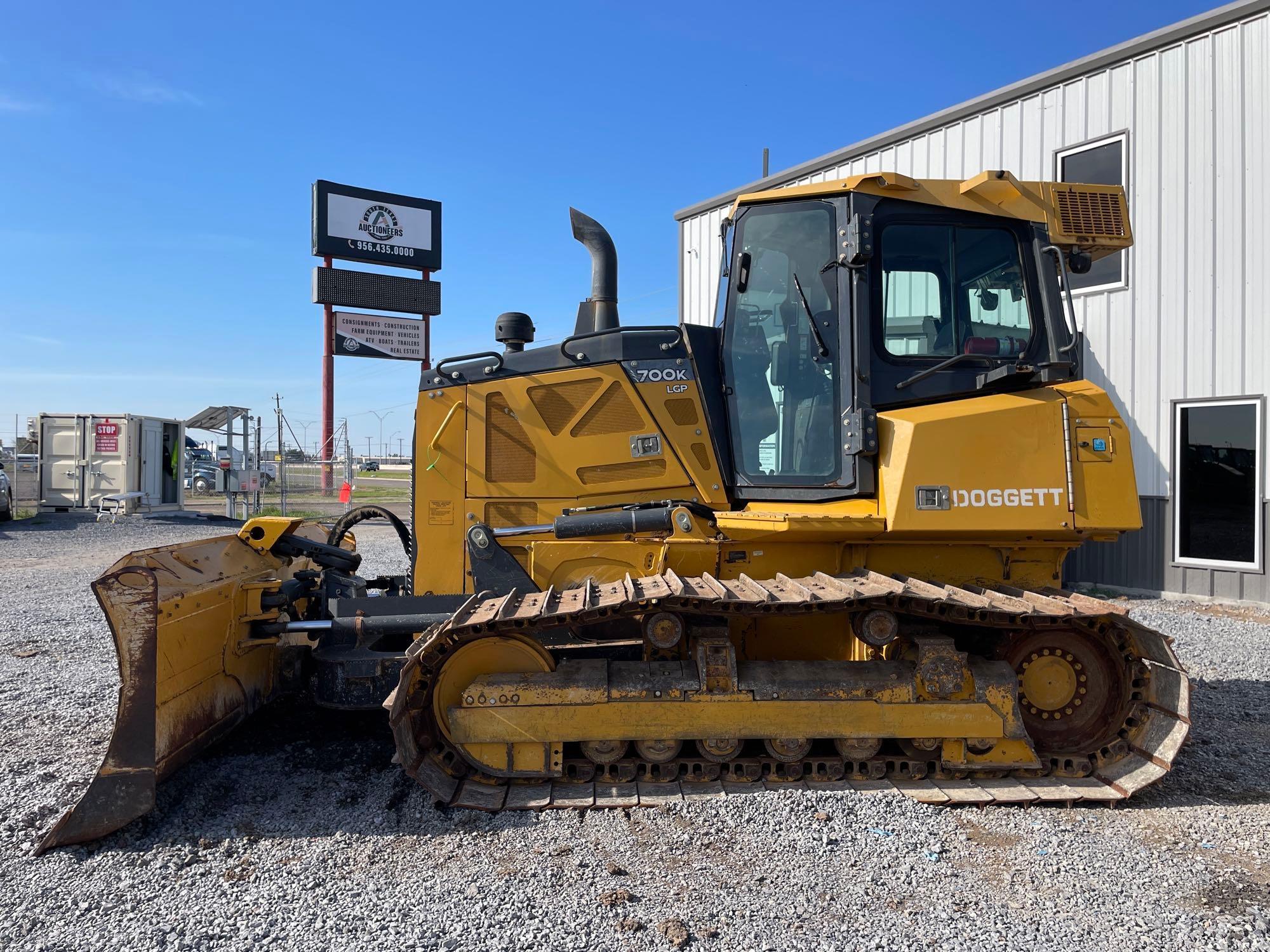 2017 John Deere 700K LGP Crawler Dozer