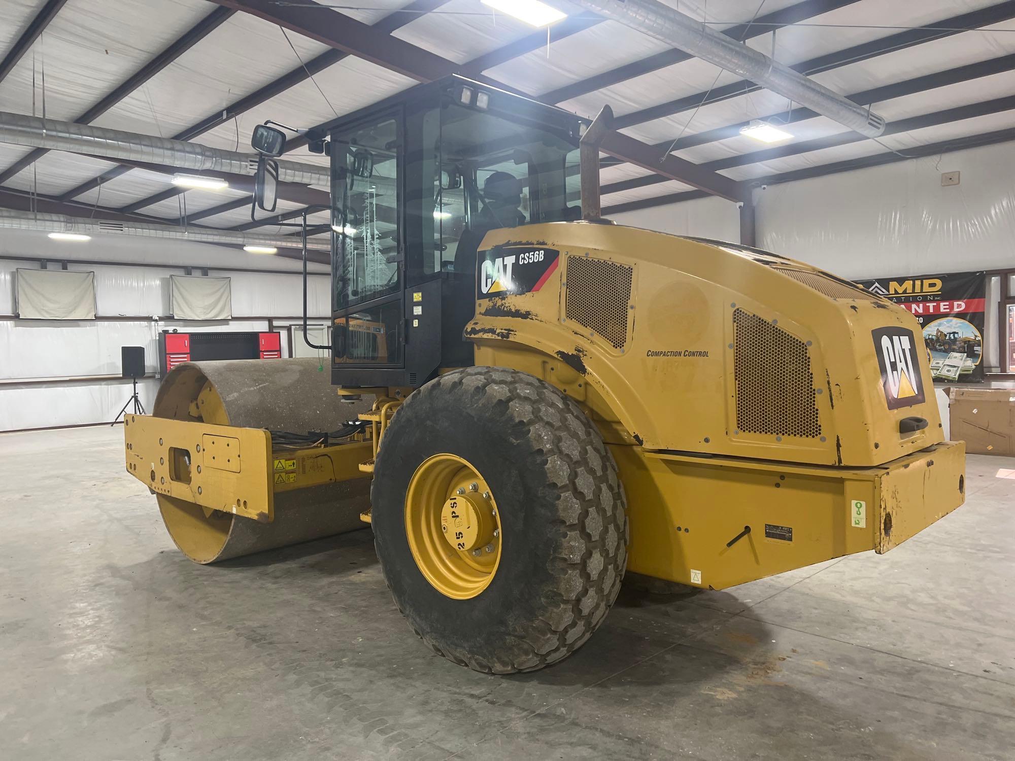 2014 Caterpillar CS56B Vibratory Compactor