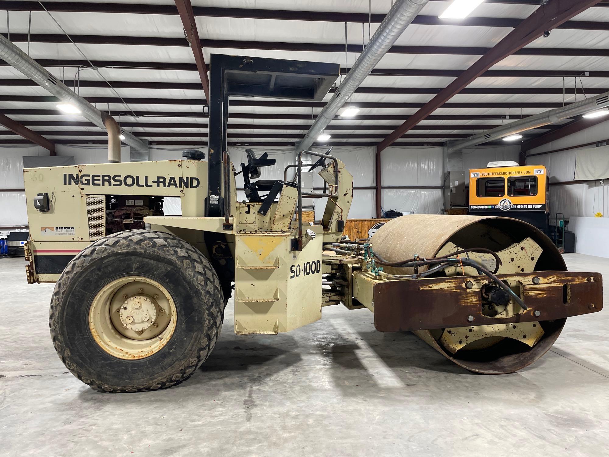 1992 Ingersoll Rand SD-100D Vibratory Compactor