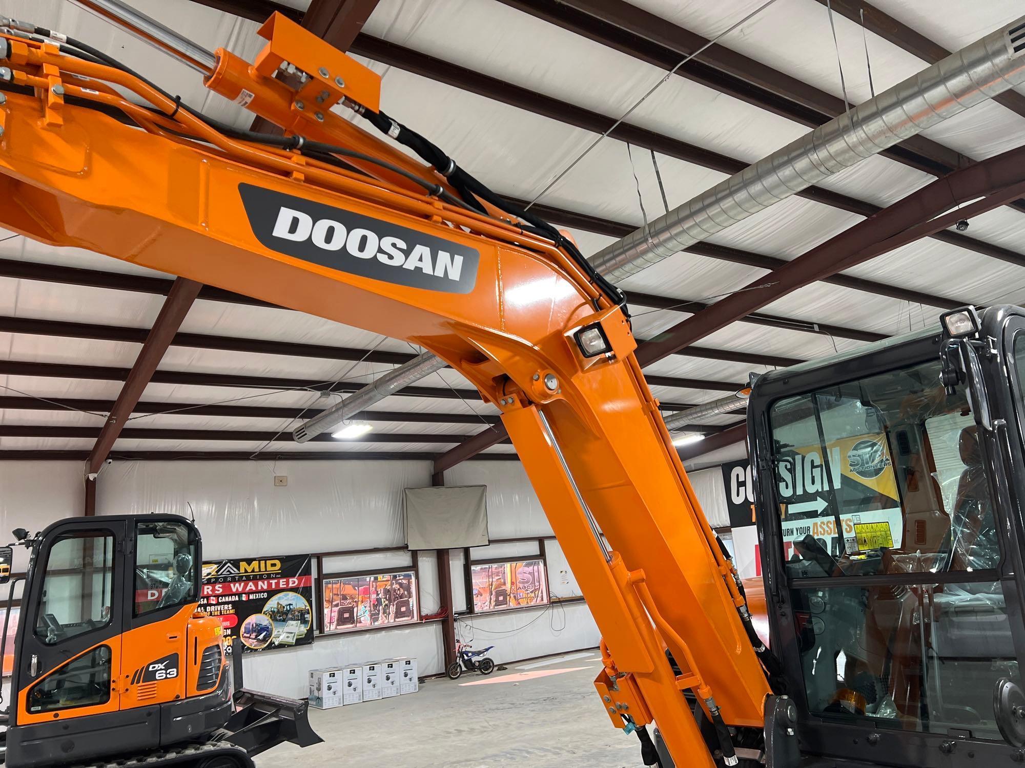 NEW/UNUSED 2022 Doosan DX63 Mini Excavator